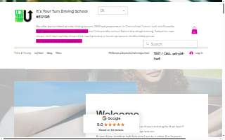 Its Your Turn Driving School of Orangevale website