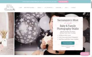 LaLa Photography Sacramento of Orangevale website