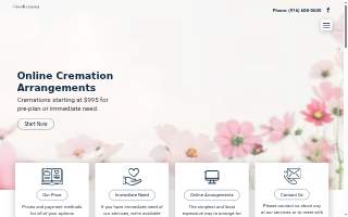 Sutter Cremation of Orangevale website