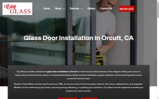 City Glass of Orcutt website
