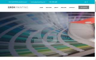 Groh Painting Inc. website