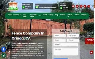 Cirino's Fencing and Landscaping LLC of Orinda website