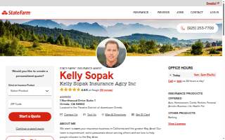 Kelly Sopak - State Farm Insurance Agent website