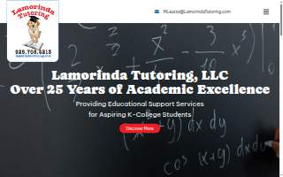 Lamorinda Tutoring, LLC website