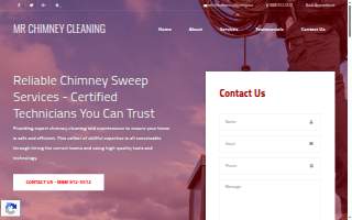 Mr Chimney Cleaning of Orinda website