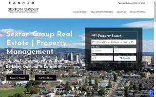 Sexton Group Real Estate | Property Management website