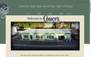 Comer's Print Shop website