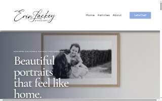 Erin Lackey Photography website