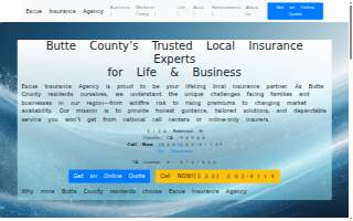 Escue Insurance Agency website