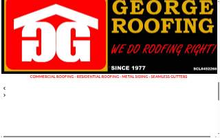 George Roofing website