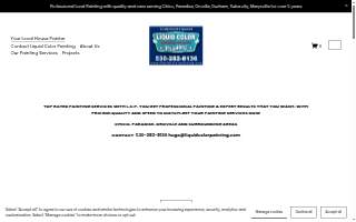 Liquid Color Painting website