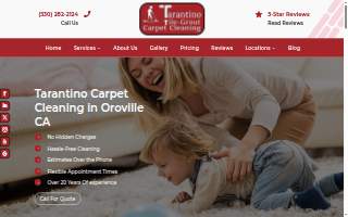 Tarantino Carpet Cleaning website