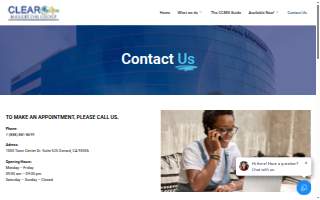 Clear Choice Marketing Group website
