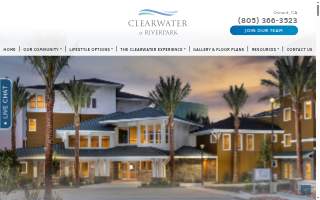 Clearwater at Riverpark website