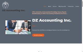 DZ Accounting Inc. website