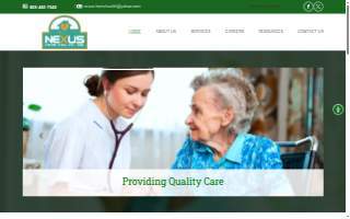 Nexus Home Health, Inc. of Oxnard website