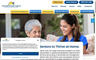 Oxnard Family Circle Adult Day Health Care website