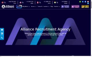 Alliance Recruitment Agency - Staffing Agency In California website