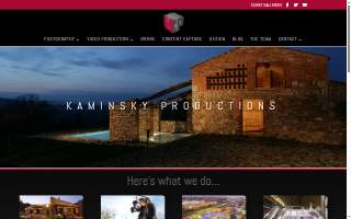 Kaminsky Productions website