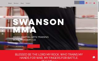 Swanson MMA website