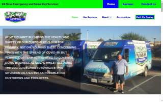 Wes Clarke Plumbing website