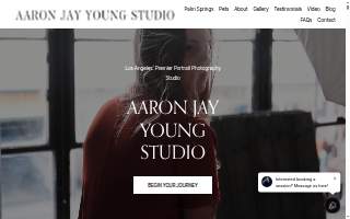 Aaron Jay Young Studio website