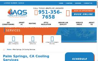 Cooling & Heating Repair website