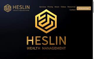 Heslin Wealth Management of Palm Springs website