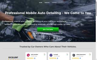 LVX Car Care - Mobile Detail of Palm Springs website
