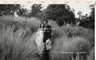 Matthew David Studio website