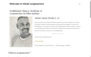 Niemi Acupuncture, Inc. Aaron Niemi, L.Ac. website
