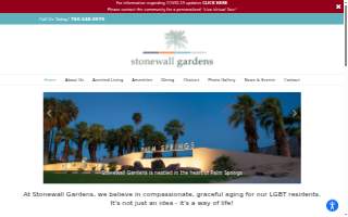 Stonewall Gardens Assisted Living website