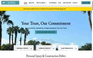 The Law Office of Jeff M. Yoss, APC website