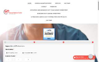 Animal Medical Center of The Antelope Valley website