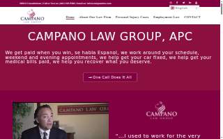 Campano Law Group APC. website