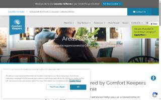 Comfort Keepers Home Care of Palmdale website