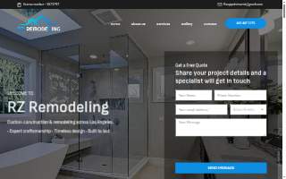 RZ Remodeling website