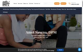 Amol Saxena, DPM of Palo Alto website