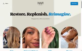 Juut Salonspa of Palo Alto website