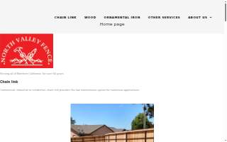 North Valley Fence website