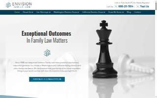 Envision Family Law, LLP website
