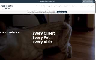 Garfield Animal Hospital website