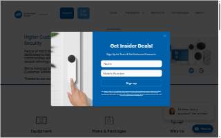 HM Security - ADT Authorized Dealer website
