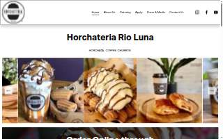 Horchateria Rio Luna website