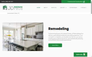 JD Remodeling Pros website