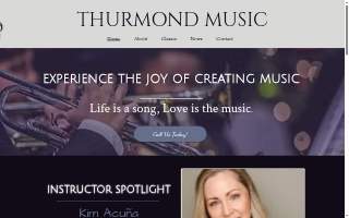 Thurmond Music website
