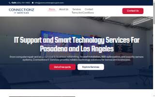 Connectionz Computer Repair website