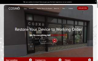 Cosmo Repair of Pasadena website