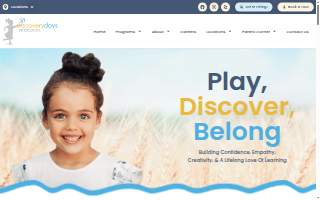 Discovery Days Preschool website