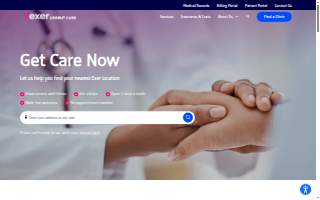 Exer Urgent Care - Pasadena - Del Mar Blvd website